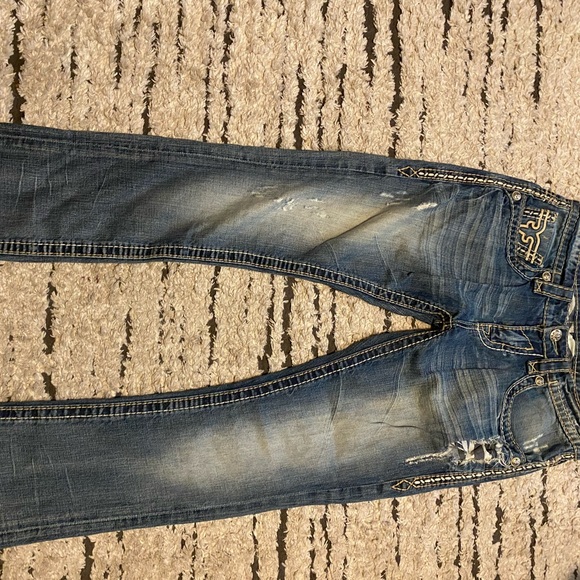 Distressed Rock revivals low rise size 30 - Picture 4 of 4